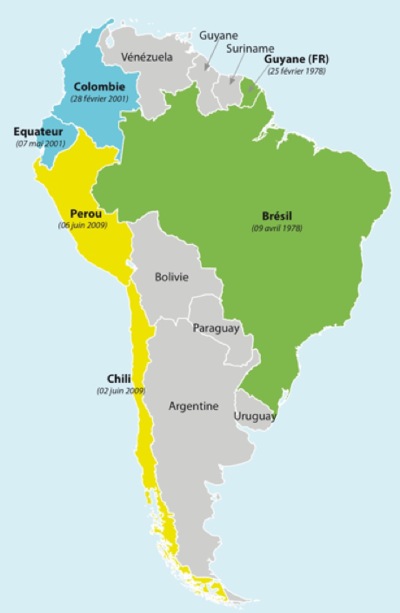 Amérique du Sud - PCT