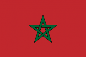 Drapeau marocain-Licence CC0 Public Domain